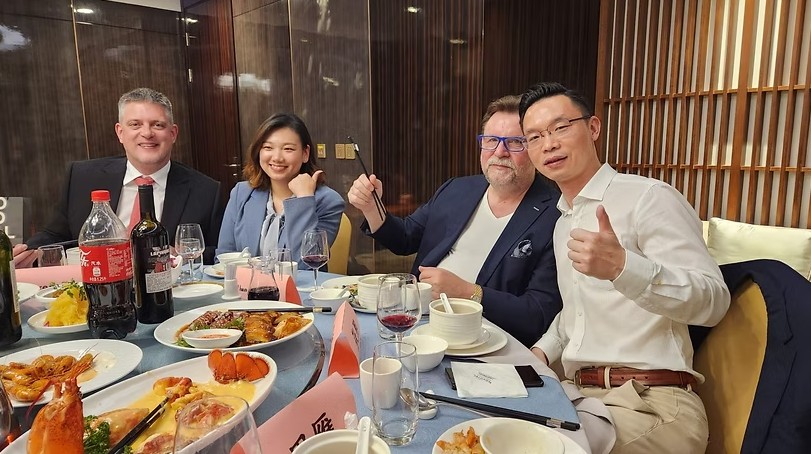 Geschäftliches Abendessen – BVAA China Unternehmerreise